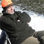 Contest break and Uli enjoyed the warm sun